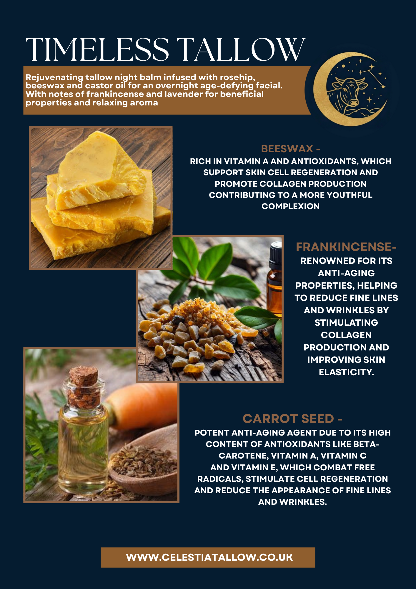 Timeless Tallow - Infused Rejuvenating Night Balm